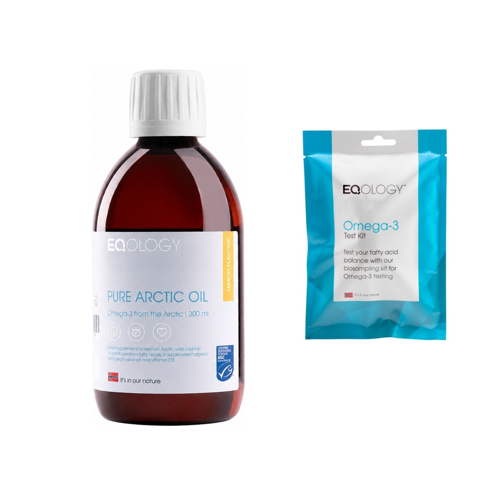 Eqology Omega-3 Lemon met bloedtest
